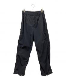 Snow peak（スノーピーク）の古着「Nylon Tussah Utility Storage Pants」｜ブラック