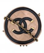 CHANELシャネル）の古着「ショルダーポーチ」｜ベージュ