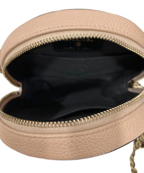 CHANEL（シャネル）CHANEL (シャネル) ショルダーポーチ ベージュの古着・服飾アイテム