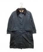 Barbour×MARGARET HOWELLバブアー×マーガレットハウエル）の古着「ヘビーウォッシュコットンコート」｜ネイビー