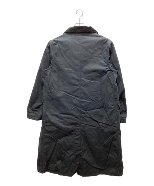 Barbour（バブアー）Barbour (バブアー) MARGARET HOWELL (マーガレットハウエル) ヘビーウォッシュコットンコート ネイビー サイズ:L（US10)の古着・服飾アイテム