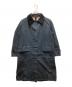 Barbour（バブアー）の古着「ヘビーウォッシュコットンコート」｜ネイビー