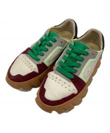 4ccccees（フォーシーズ）の古着「厚底スニーカー」｜ワインレッド