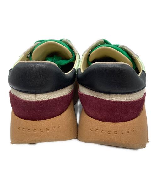 4ccccees（フォーシーズ）4ccccees (フォーシーズ) 厚底スニーカー ワインレッド サイズ:36の古着・服飾アイテム