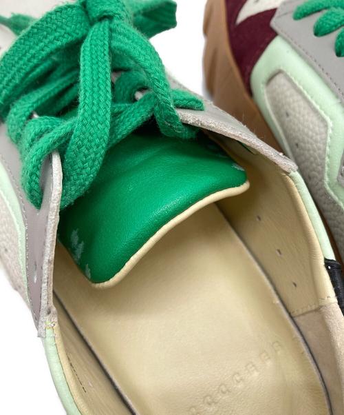 4ccccees（フォーシーズ）4ccccees (フォーシーズ) 厚底スニーカー ワインレッド サイズ:36の古着・服飾アイテム