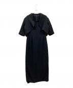 Ameriアメリ）の古着「3WAY CURVE BOLERO SET DRESS」｜ブラック
