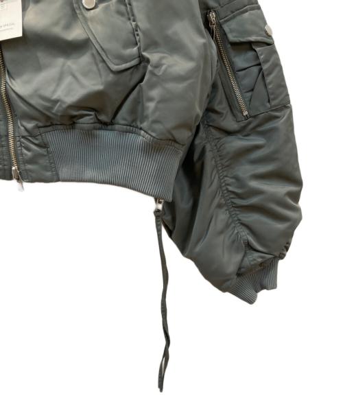 MAISON SPECIAL（メゾンスペシャル）MAISON SPECIAL (メゾンスペシャル) Reversible Nylon Over MA-1 グレー サイズ:Free 未使用品の古着・服飾アイテム