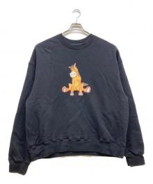 NAHMIAS（ナミアス）の古着「High Horse Crewneck」｜ブラック