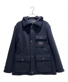 中古・古着通販】CLANE (クラネ) OVER SHOULDER PEAKED LAPEL COAT