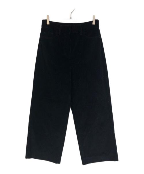 'S Max Mara（エスマックスマーラ）'S Max Mara (エスマックスマーラ) コーデュロイパンツ ブラック サイズ:SIZE 38の古着・服飾アイテム