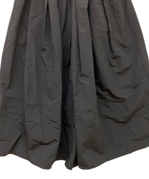 LOHEN（ローヘン）LOHEN (ローヘン) ハイカウントグログランスカートパンツ ブラック サイズ:FREEの古着・服飾アイテム