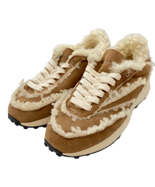 D.A.T.E.（デイト）D.A.T.E. (デイト) ATHLETA TEDDY CUOIO/アスレタ・テディ・クオイオ ブラウン サイズ:24.5cmの古着・服飾アイテム