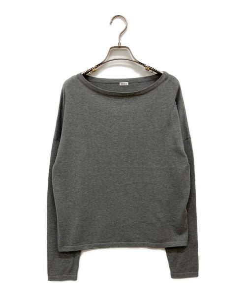 BRILL（ブリル）BRILL (ブリル) コットンニット グレー サイズ:Fの古着・服飾アイテム