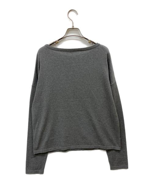 BRILL（ブリル）BRILL (ブリル) コットンニット グレー サイズ:Fの古着・服飾アイテム