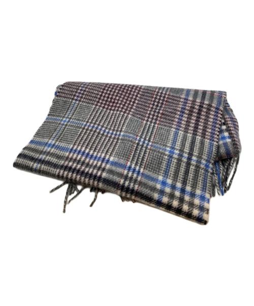 JOSHUA ELLIS（ジョシュア エリス）Joshua Ellis (ジョシュア エリス) カシミヤマフラー グレーの古着・服飾アイテム