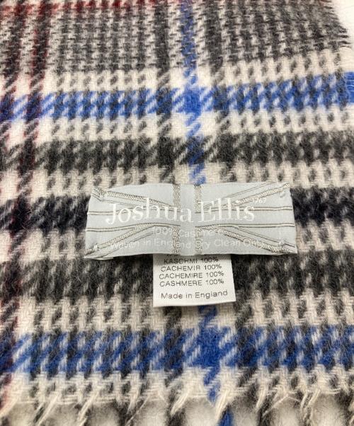 JOSHUA ELLIS（ジョシュア エリス）Joshua Ellis (ジョシュア エリス) カシミヤマフラー グレーの古着・服飾アイテム
