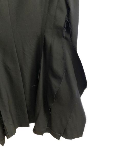 COMME des GARCONS HOMME PLUS（コムデギャルソンオムプリュス）COMME des GARCONS HOMME PLUS (コムデギャルソンオムプリュス) 再構築 カットオフ ジャケット ブラック サイズ:ＸＳの古着・服飾アイテム