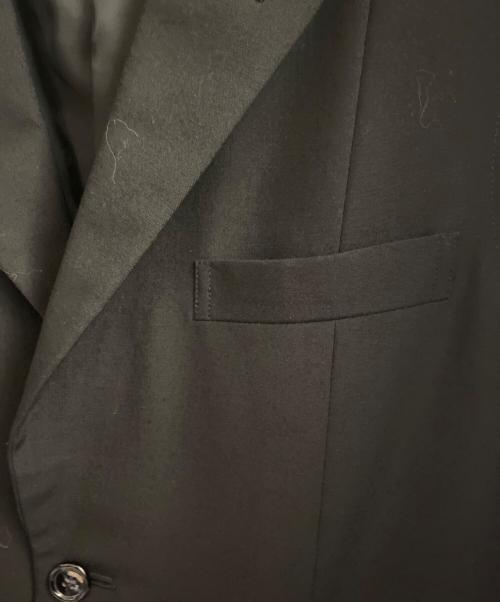 COMME des GARCONS HOMME PLUS（コムデギャルソンオムプリュス）COMME des GARCONS HOMME PLUS (コムデギャルソンオムプリュス) 裁ち切り変形ジャケット ブラック サイズ:Ｓの古着・服飾アイテム