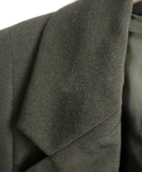 COMME des GARCONS HOMME PLUS（コムデギャルソンオムプリュス）COMME des GARCONS HOMME PLUS (コムデギャルソンオムプリュス) 裁ち切り変形ジャケット ブラック サイズ:Ｓの古着・服飾アイテム