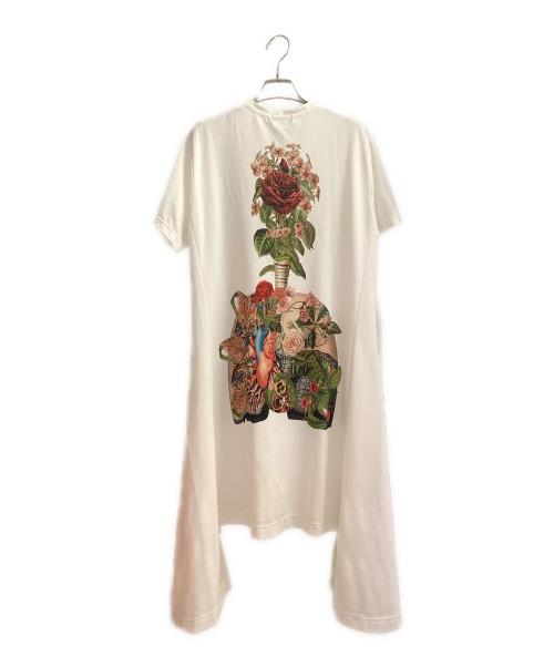 COMME des GARCONS HOMME PLUS（コムデギャルソンオムプリュス）COMME des GARCONS HOMME PLUS (コムデギャルソンオムプリュス) BETELGEUSE SS TEE ホワイト サイズ:Ｓの古着・服飾アイテム