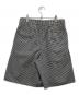 COMME des GARCONS HOMME PLUS (コムデギャルソンオムプリュス) ギンガムチェックタックショーツ ブラック×ホワイト サイズ:XS：24000円