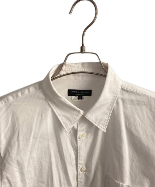 COMME des GARCONS HOMME PLUS（コムデギャルソンオムプリュス）COMME des GARCONS HOMME PLUS (コムデギャルソンオムプリュス) パフスリーブシャツ ホワイト サイズ:XSの古着・服飾アイテム