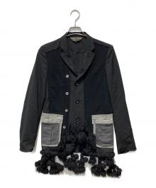 COMME des GARCONS HOMME PLUS（コムデギャルソンオムプリュス）の古着「再構築ジャケット」｜ブラック
