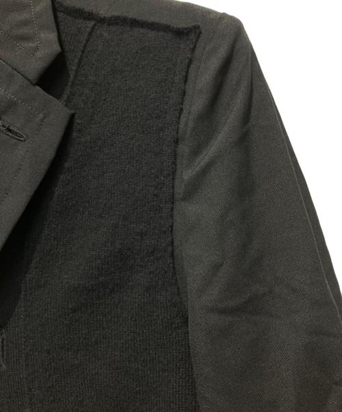 COMME des GARCONS HOMME PLUS（コムデギャルソンオムプリュス）COMME des GARCONS HOMME PLUS (コムデギャルソンオムプリュス) 再構築ジャケット ブラック サイズ:XSの古着・服飾アイテム