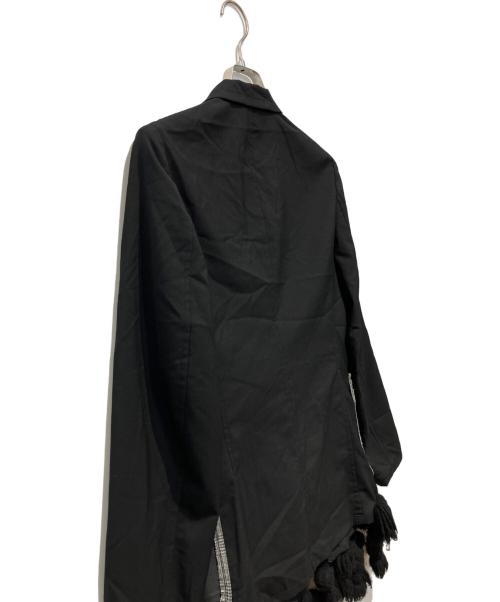 COMME des GARCONS HOMME PLUS（コムデギャルソンオムプリュス）COMME des GARCONS HOMME PLUS (コムデギャルソンオムプリュス) 再構築ジャケット ブラック サイズ:XSの古着・服飾アイテム
