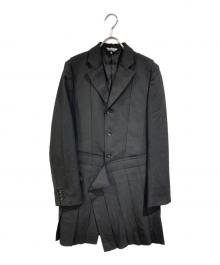 BLACK COMME des GARCONS（ブラックコムデギャルソン）の古着「ドッキングジャケット」｜ブラック