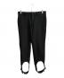 COMME des GARCONS HOMME PLUS（コムデギャルソンオムプリュス）の古着「トレンカパンツ」｜ブラック