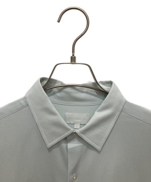 KANEMASA PHIL.（カネマサフィル）KANEMASA PHIL. (カネマサフィル) 46G Atmosphere L/S Shirt スカイブルー サイズ:Lの古着・服飾アイテム