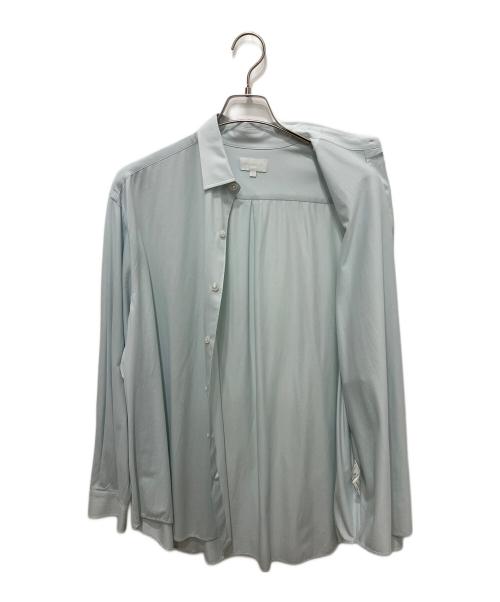 KANEMASA PHIL.（カネマサフィル）KANEMASA PHIL. (カネマサフィル) 46G Atmosphere L/S Shirt スカイブルー サイズ:Lの古着・服飾アイテム