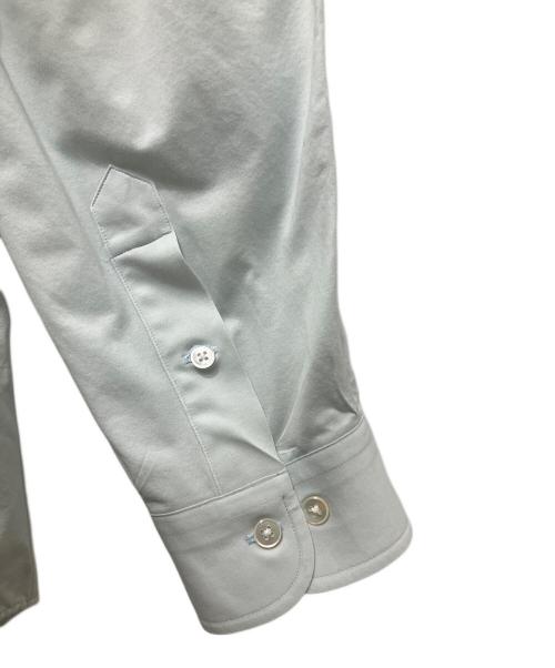 KANEMASA PHIL.（カネマサフィル）KANEMASA PHIL. (カネマサフィル) 46G Atmosphere L/S Shirt スカイブルー サイズ:Lの古着・服飾アイテム