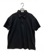 THE RERACSザ リラクス）の古着「RERACS REGULAR COLLAR POLO SHIRT」｜ブラック