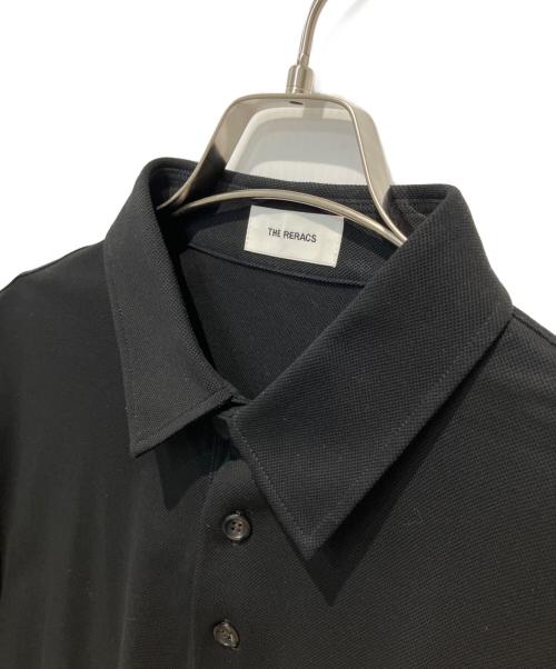 THE RERACS（ザ リラクス）THE RERACS (ザ リラクス) RERACS REGULAR COLLAR POLO SHIRT ブラック サイズ:48の古着・服飾アイテム