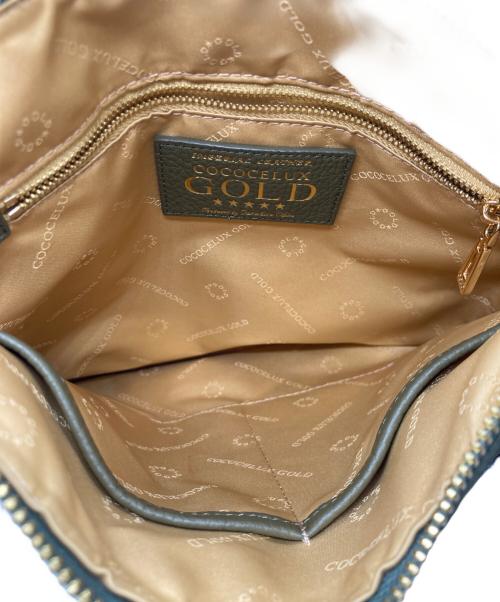 COCOCELUX GOLD（ココセリュックスゴールド）COCOCELUX GOLD (ココセリュックスゴールド) ショルダーバッグ グリーンの古着・服飾アイテム