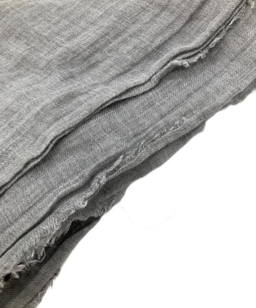 FALIERO SARTI（ファリエロサルティ）Faliero Sarti (ファリエロサルティ) カシミヤ混ストール グレーの古着・服飾アイテム