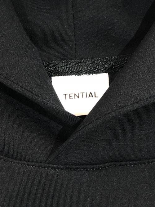 TENTIAL（テンシャル バクネ）TENTIAL (テンシャル バクネ) テックスウェット プルフーディー ブラック サイズ:SIZE Mの古着・服飾アイテム