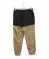 sacai (サカイ) バイカラーパンツ　21-05665 ブラック×ベージュ サイズ:1：11000円