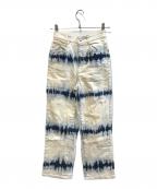 STELLA McCARTNEYステラマッカートニー）の古着「デニムパンツ　604194 SOH67」｜ホワイト×ブルー