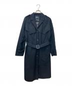 HERNOヘルノ）の古着「Laminar トレンチコート」｜ネイビー