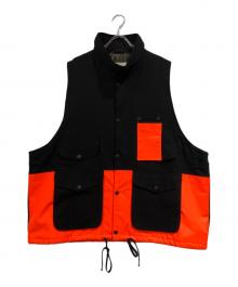 PORTRAITE（ポートレイト）の古着「Over Vest Hi-Vis Orange」｜ブラック