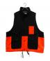 PORTRAITE（ポートレイト）の古着「Over Vest Hi-Vis Orange」｜ブラック