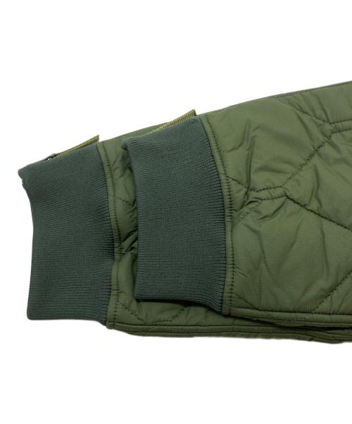 N.HOOLYWOOD（エヌ ハリウッド）N.HOOLYWOOD (エヌ ハリウッド) COLLARLESS BLOUSON カーキ サイズ:36の古着・服飾アイテム