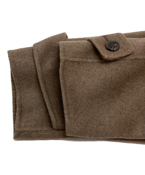 JOURNAL STANDARD（ジャーナルスタンダード）JOURNAL STANDARD (ジャーナルスタンダード) ヤクウールリバーバルカラーコート ブラウン サイズ:36の古着・服飾アイテム