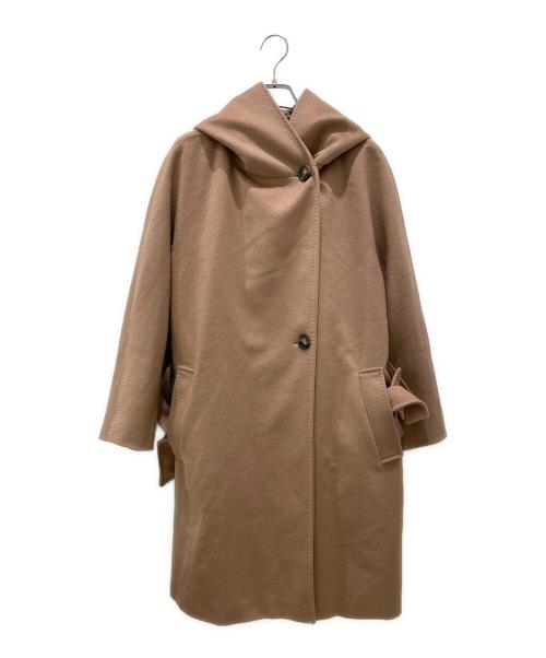 WEEKEND Max Mara（ウィークエンド マックスマーラ）WEEKEND Max Mara (ウィークエンド マックスマーラ) PAROLEラグランコート キャメル サイズ:40の古着・服飾アイテム