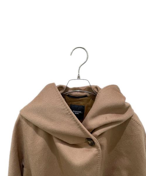 WEEKEND Max Mara（ウィークエンド マックスマーラ）WEEKEND Max Mara (ウィークエンド マックスマーラ) PAROLEラグランコート キャメル サイズ:40の古着・服飾アイテム