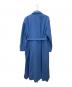 Ameri (アメリ) BELT FLARE LONG COAT ブルー サイズ:M：5000円