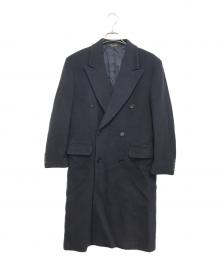 BROOKS BROTHERS（ブルックスブラザーズ）の古着「カシミヤ混ダブルチェスターコート」｜ネイビー